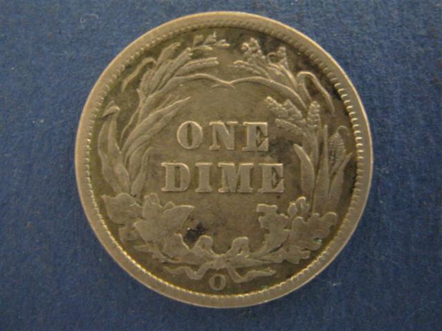 1901-O Baber Dime Reverse